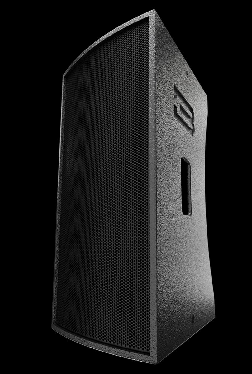 Attuned12: Single 12″ Powered Loudspeaker, part of the BASSBOSS Attuned Series