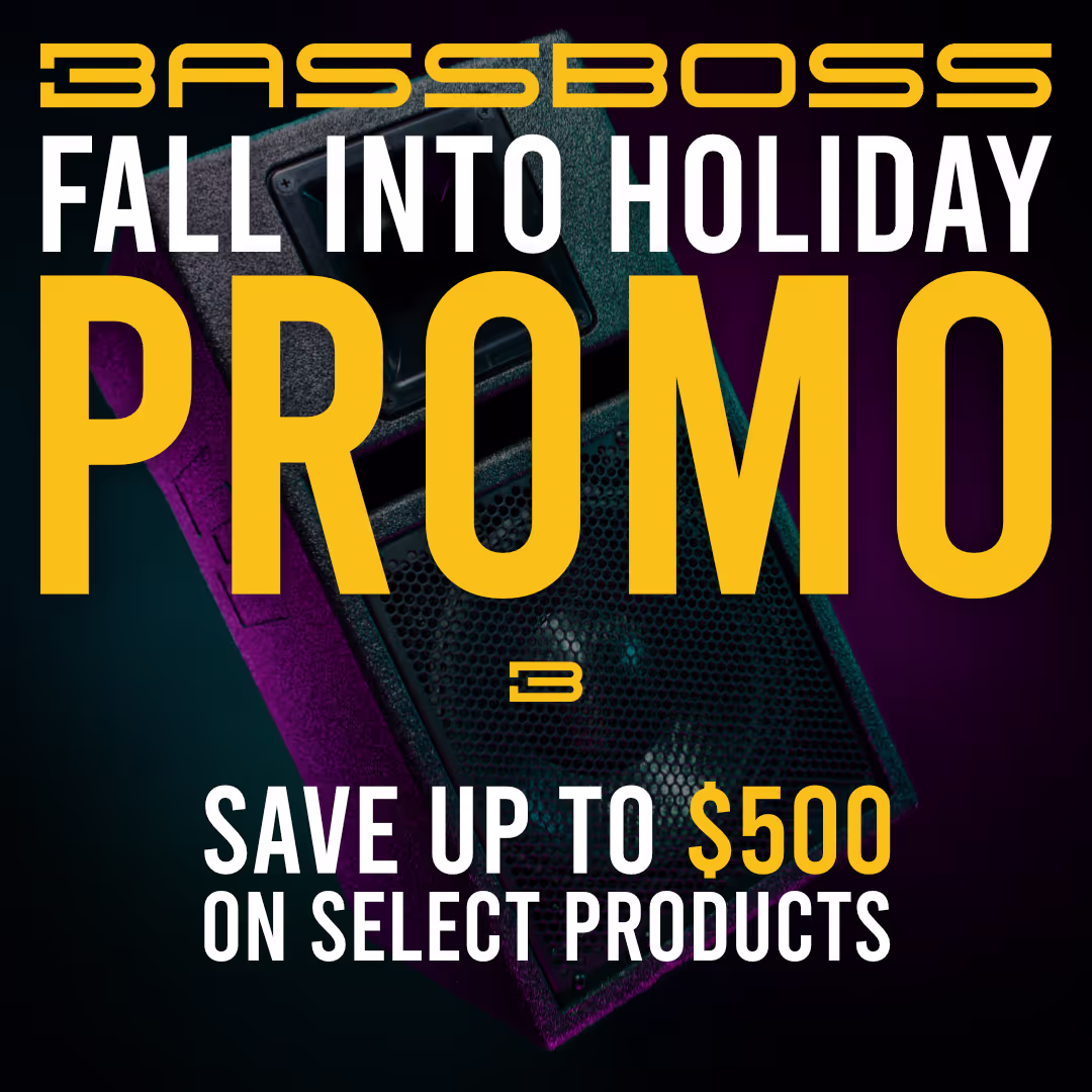 Unlock Up to $500 in Savings on BASSBOSS Gear!